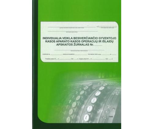 KA journal for self-employed persons, vertical, A4, 3-part cover, 74 p.