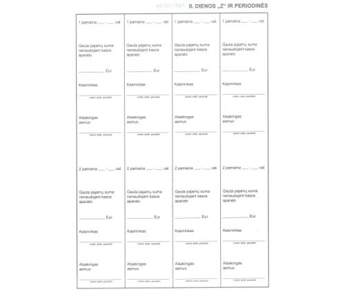 KA journal for self-employed persons, vertical, A4, 3-part cover, 74 p.