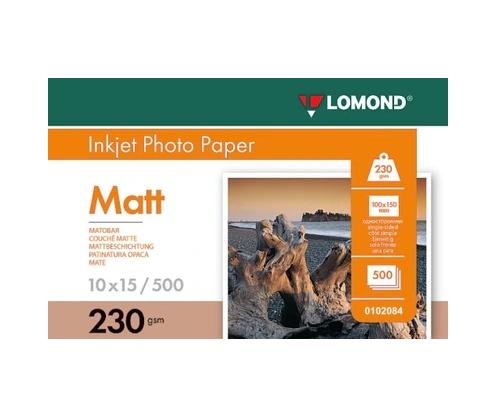 Lomond Photo Inkjet Paper Matte 230 g/m2 10x15, 500 sheets