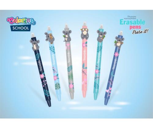 Retractable erasable pen Colorino Koala