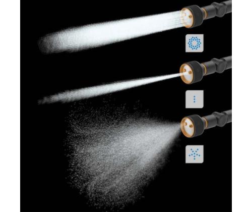 Fiskars 1065488 Watering wand 3-functional, Front control