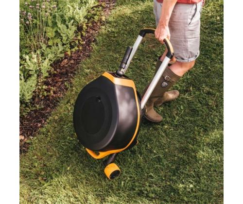 Fiskars X-series 1067548 Waterwheel with hose XL 13mm (1/2''), 27m