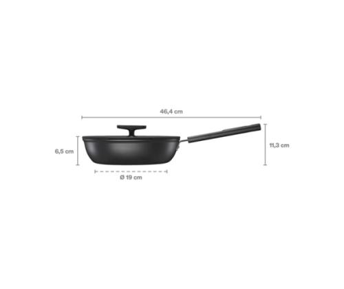 Fiskars Hard Face 1075528 Non-stick Saute Pan 24 cm 2.2L