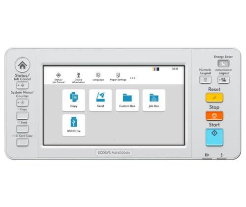 Kyocera ECOSYS MA4000cix Printer Laser Colour MFP A4 40 ppm Ethernet LAN USB