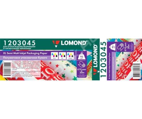 Lomond XL Photo Paper for Packing Semi Matte 95 g/m2 610mm*30m