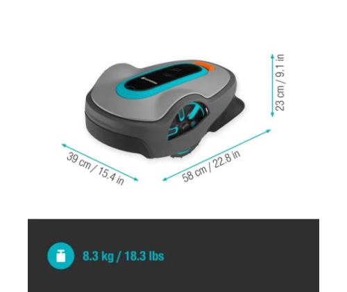Gardena 15108-35 SILENO life 1500 m² Robot Lawn Mower
