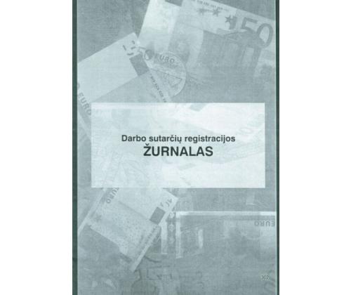 Darbo sutarčių registracijos žurnalas, A4 (12)  0720-017