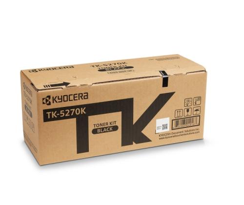Kyocera TK-5270K Toner Cartridge, Black