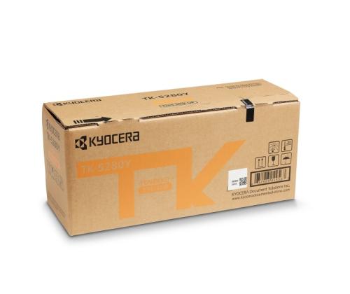 Kyocera TK-5280Y Toner Cartridge, Yellow