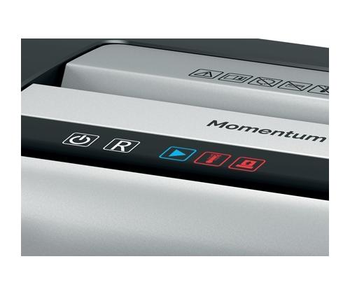 Rexel Momentum X308 Paper Shredder Particle-cut shredding 5x42mm P-3 15L, Grey/Black