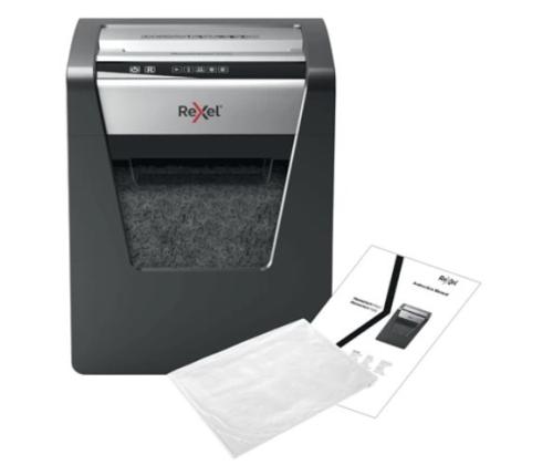Rexel Momentum X415 Paper Shredder Cross shredding 4x40mm, P4, Grey/Black