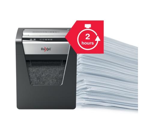 Rexel Momentum X415 Paper Shredder Cross shredding 4x40mm, P4, Grey/Black