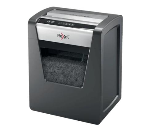 Rexel Momentum X415 Paper Shredder Cross shredding 4x40mm, P4, Grey/Black (SPEC)