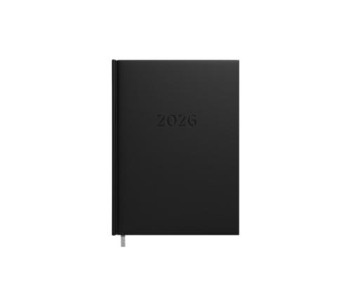 Planning notebook calendar 2026 A5 black
