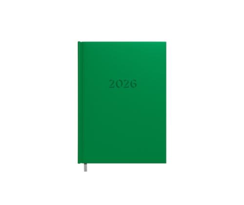 Planning notebook calendar 2026 A5 green