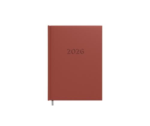 Planning notebook calendar 2025 A5 brown