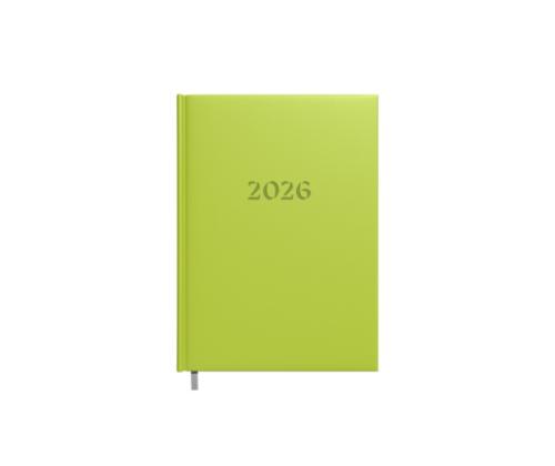 Planning notebook calendar 2026 A5 light green