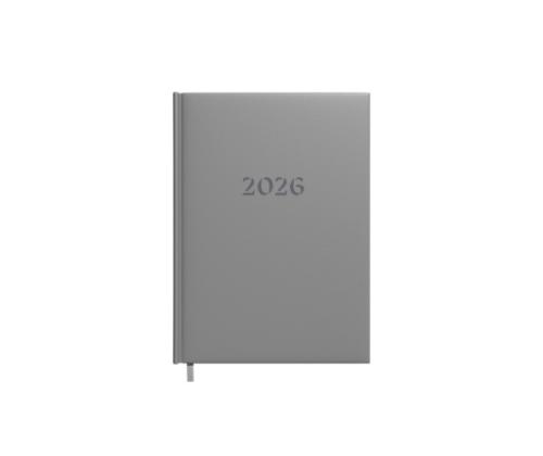 Planning notebook calendar 2026 A5 grey
