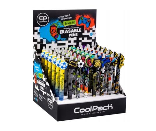 Retractable erasable pen CoolPack Boys