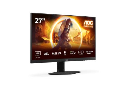 AOC G4 27G4HRE Monitor 27'' Fast IPS FHD 1920x1080, 1 ms, 300 cd/m2, 200 Hz, Black