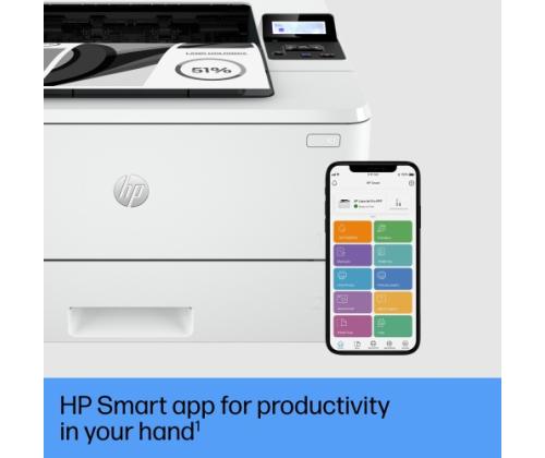 HP LaserJet Pro 4002dw Printer Laser B/W A4 40ppm USB Wi-Fi Ethernet LAN Bluetooth