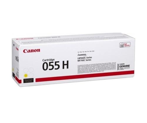 Canon CRG 055H (3017C002) Toner Cartridge, Yellow (SPEC)