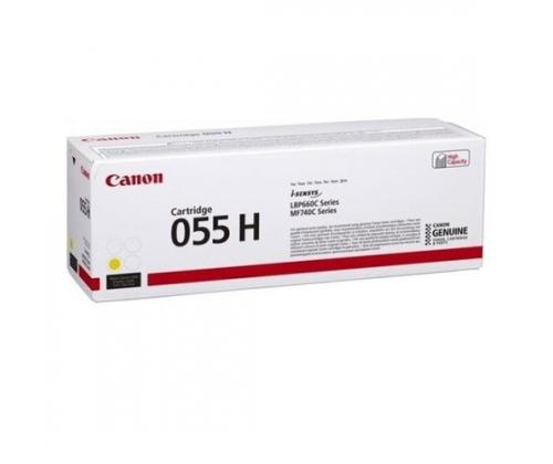 Canon CRG 055H (3017C004) Toner Cartridge, Yellow