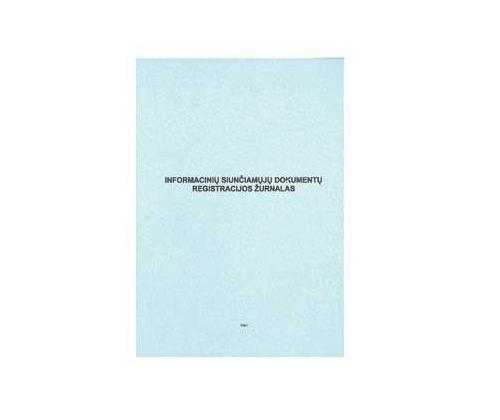 Informacinių siunčiamųjų dokumentų registravomo žurnalas, A4 (48)  0720-007