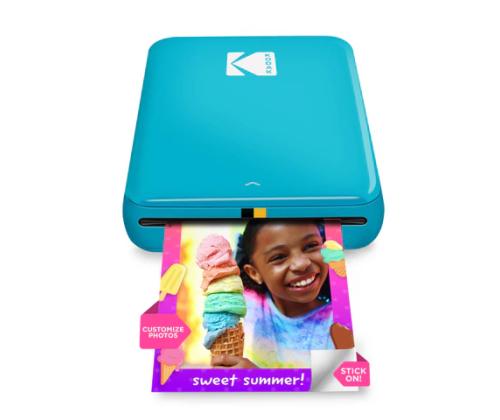Kodak STEP Instant Mobile Photo printer Colour ZINK 2x3'' 1 ppm, Bluetooth, Blue