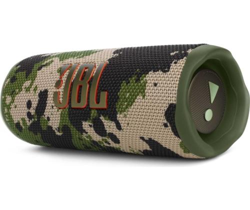 JBL Flip 6 Portable Speaker, Wireless, Bluetooth, Squad (Camouflage)