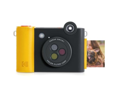 Kodak SMILE+ Instant Print Camera, 2x3'', Black