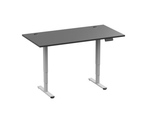 Adjustable Height Table Up Up Bjorn II Gray, Table top L Black