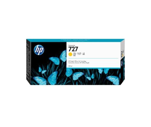 HP 727 (F9J78A) Ink Cartridge, Yellow