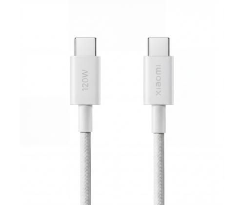 Xiaomi 6A Braided USB-C to USB-C Cable 1m, White