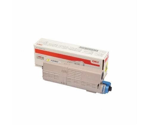 OKI MC532 (46490401) Toner Cartridge, Yellow