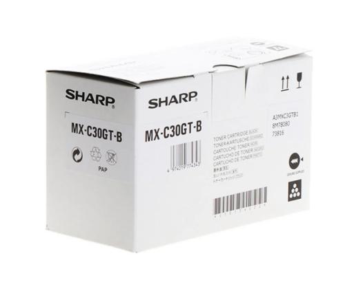 Sharp MX-C30GTB (MXC30GTB) Toner Cartridge, Black (SPEC)