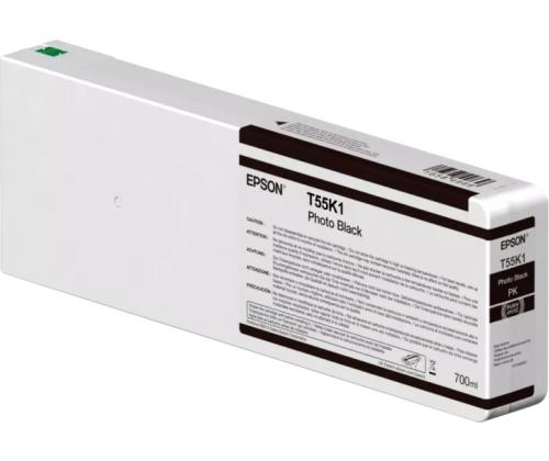 Epson T55K1 (C13T55K100) Ink Cartridge, Photo Black
