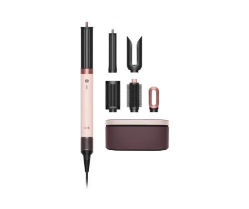 Dyson HS09 Airwrap Co-anda2x Straight+Wavy Hair Multi-Styler, Ceramic Pink/Rose Gold