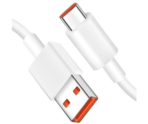 Xiaomi 6A USB-A to USB-C Cable 1m, White