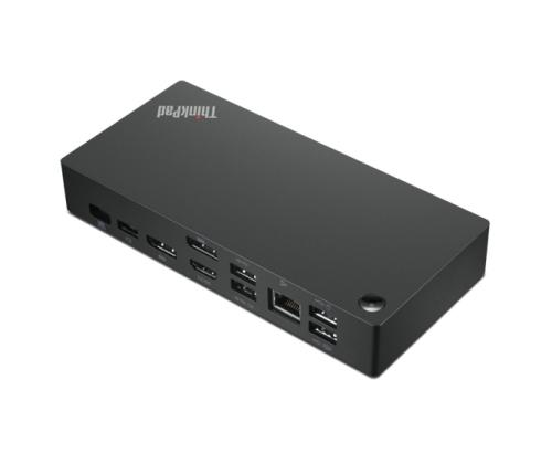 Lenovo ThinkPad Universal USB-C Dock 40AY0135EU Docking Station, Black