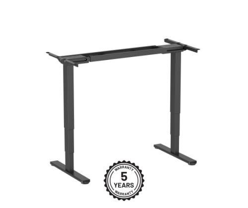 Adjustable Height Table Frame Up Up Bjorn II, Black