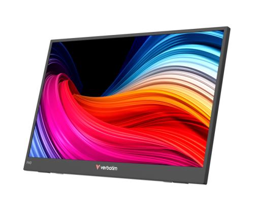 Verbatim 32401 Portable Monitor LIGHT 15.6'' IPS FHD 1920x1080 10ms 250cd/m2 60Hz, Black