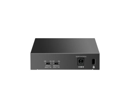 TP-Link LiteWave LS105LP 5-Port 10/100Mbps Desktop Switch with 4-Port PoE