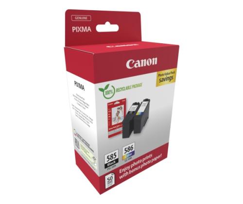 Canon PG-585/CL-586 (6205C004) Photo value pack Ink Cartridge Multipack, BK/CMY