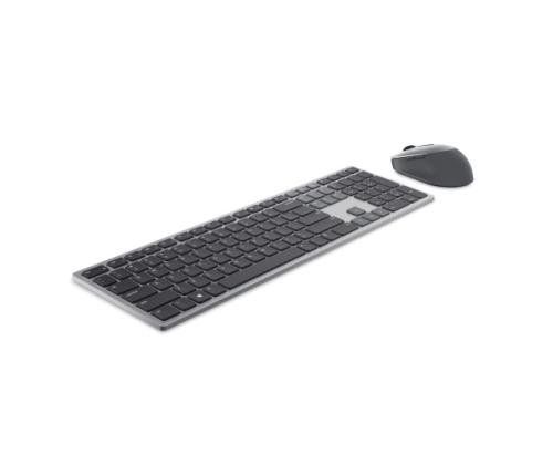Dell Premier Multi-Device KM7321W Wireless Keyboard and Mouse, RF Wireless+Bluetooth, US, Titan grey