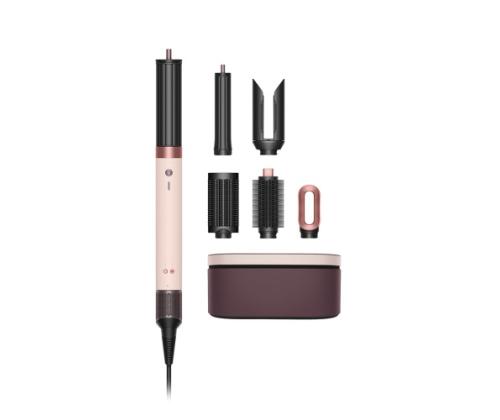 Dyson HS09 Airwrap Co-anda2x Straight+Wavy Hair Multi-Styler, Ceramic Pink/Rose Gold