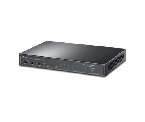 TP-Link 8-Port 10/100Mbps + 3-Port Gigabit Desktop Switch with 8-Port PoE+