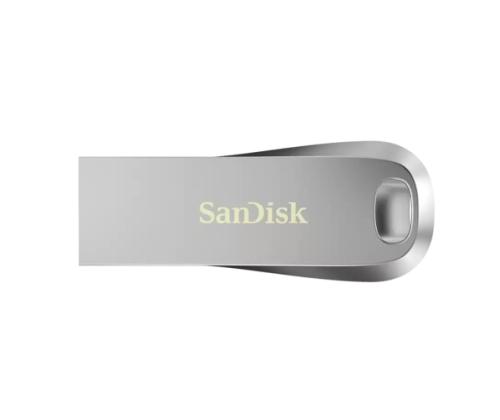 SanDisk Ultra Luxe USB Flash Drive 256GB, USB 3.2 Gen 1, Silver