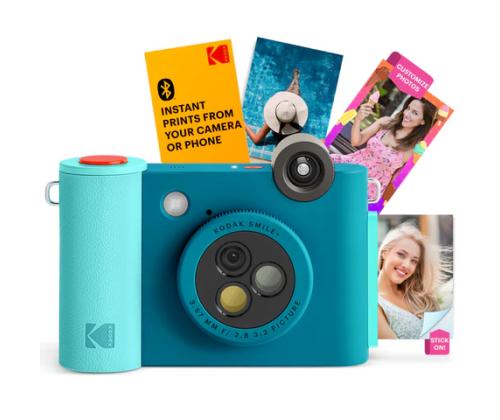 Kodak SMILE+ Instant Print Camera, 2x3'', Blue