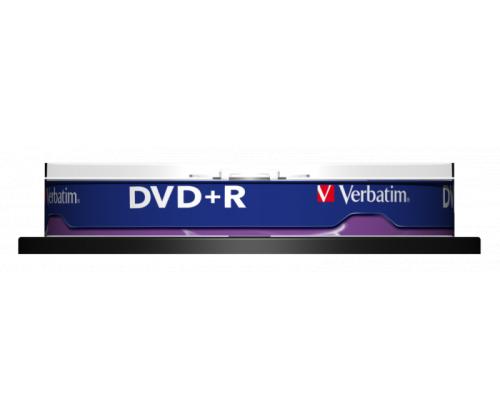Verbatim 43498 DVD+R AZO 4.7GB 16X Matt Silver Surface Discs (10 pcs/Pack)